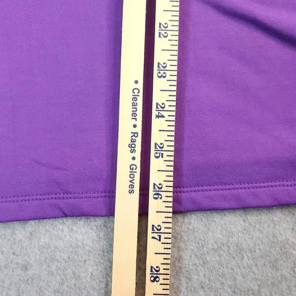 RM Running Man Pullover Womens Medium Purple Athletic Top Hot Chocolate 5K 15K - Picture 10 of 15